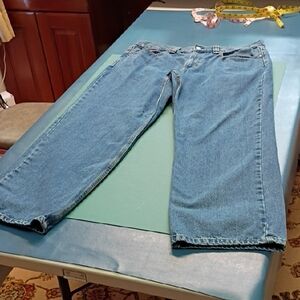 Men's 38 Waist Straight Leg Blue Mountain Jeans